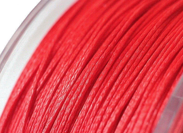 Hell-Cat Splétaná Šňůra Round Braid Power Red 1000 m (1)